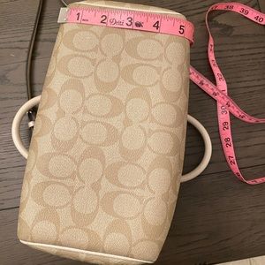 Coach, cross body/hand bag